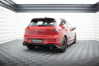 Diffuser with exhaust tailpipe Volkswagen Golf GTE R-Line Mk8 Facelift