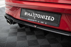Diffuser with exhaust tailpipe Volkswagen Golf GTE R-Line Mk8 Facelift