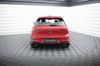 Diffuser with exhaust tailpipe Volkswagen Golf GTE R-Line Mk8 Facelift