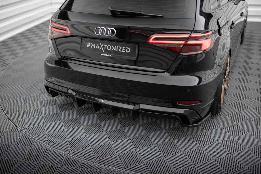 Difusor Audi A3 S-Line Sportback 8v Facelift (Doble salida a un lado)