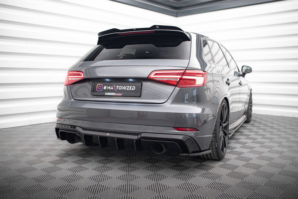 Diffuser Audi A3 S-Line Sportback 8v Facelift (1 outlet on each side)