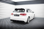 Difusor Audi A3 S-Line Sportback 8V Versión con Doble Cola Escape Lado