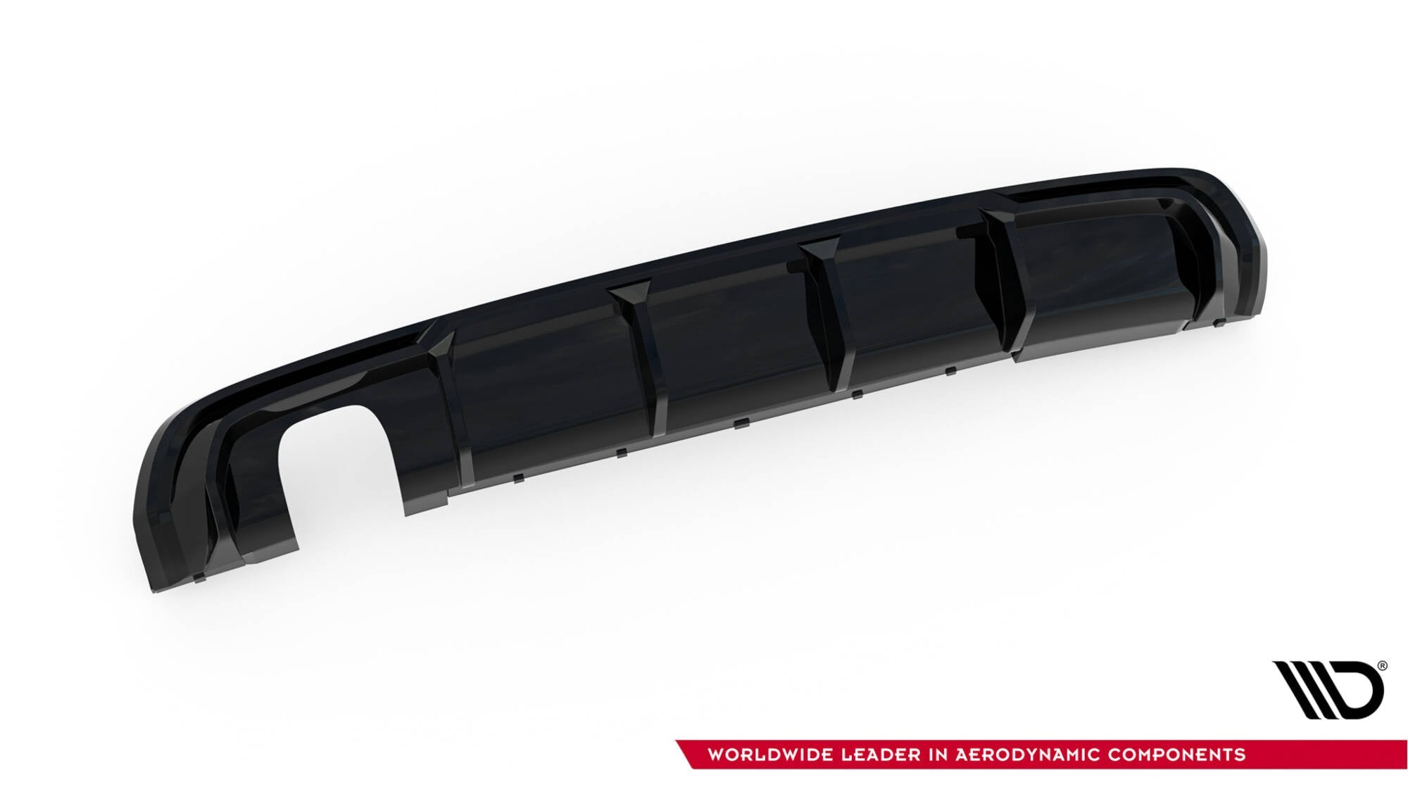 Difusor Audi A3 S-Line Sportback 8V versión con dobles colas escape lado