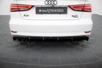 Difusor Audi A3 Sedán 8V Facelift (versión con salidas de escape simples a ambos lados)