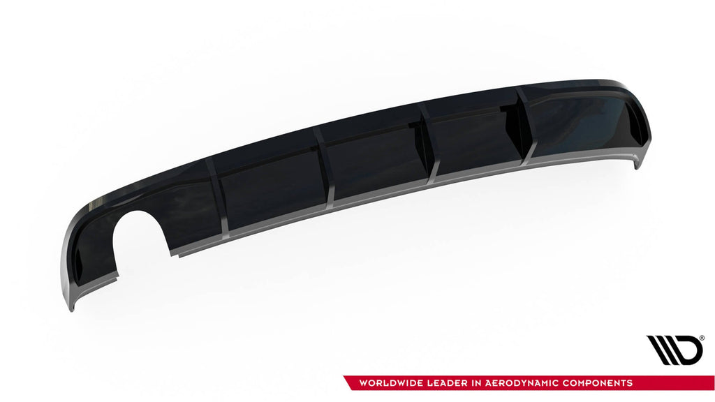 Audi A3 Saloon Sedan 8V Facelift Diffuser Double Exhaust Tailpipe Side Version