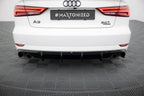 Difusor Audi A3 Sedán 8V Facelift (versión con salidas de escape simples a ambos lados)