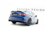 Difusor Audi A3 Berlina Sedán 8V Versión Doble Cola Escape Lado