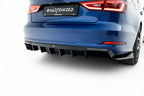 Difusor Audi A3 Berlina Sedán 8V Versión Doble Cola Escape Lado