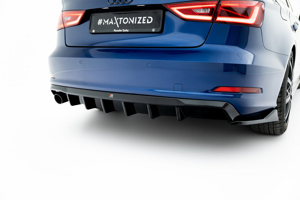 Audi A3 Sedan 8V Diffuser (single-sided single exhaust version)