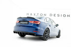 Audi A3 Sedan 8V Diffuser (single-sided single exhaust version)