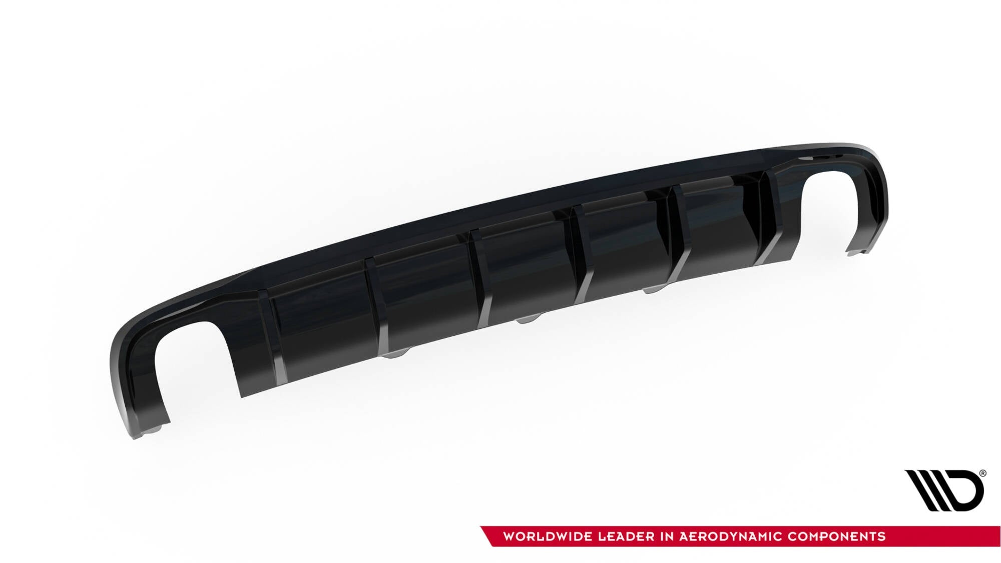 Difusor Audi A4 B8 Facelift (2 salidas simples)