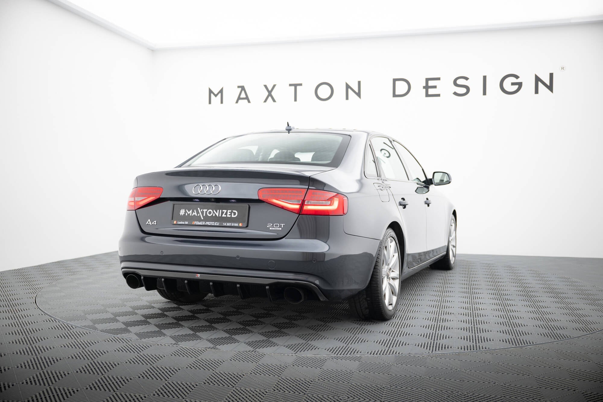 Difusor Audi A4 B8 Facelift (2 salidas simples)