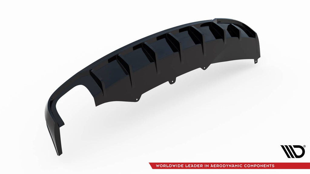 Difusor Audi A4 B8 doble salida a un lado