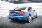 Audi A4 S-Line Sedan Avant B8 Double Exhaust Tailpipe Side Diffuser