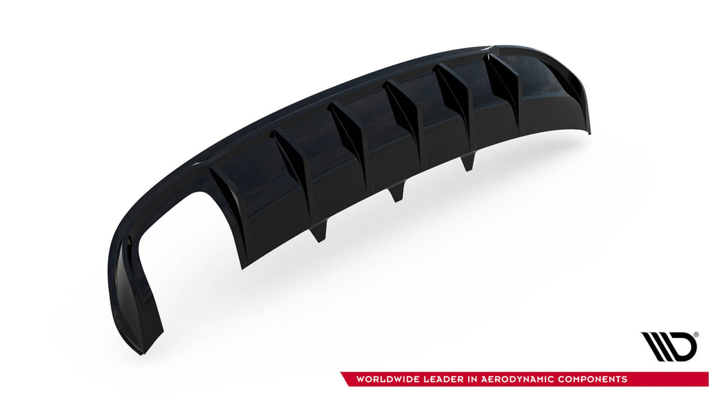 Audi A4 S-Line Sedan Avant B8 Double Exhaust Tailpipe Side Diffuser