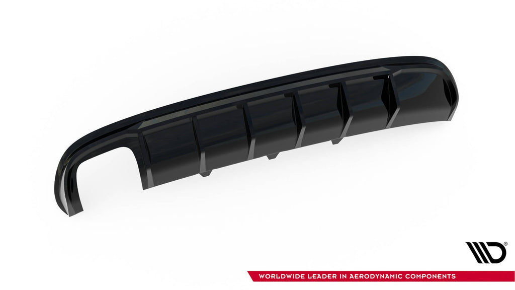 Audi A4 S-Line Sedan Avant B8 Double Exhaust Tailpipe Side Diffuser