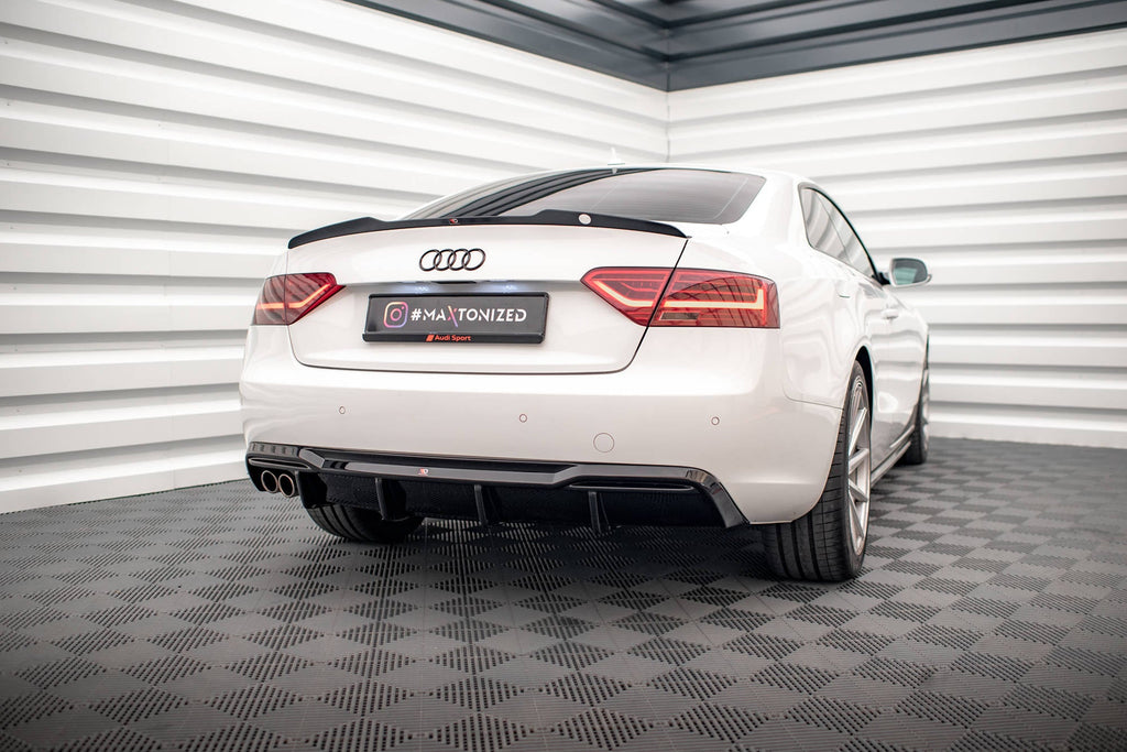 Difusor Audi A5 Coupé 8T Facelift (versión con escapes dobles en un lado)