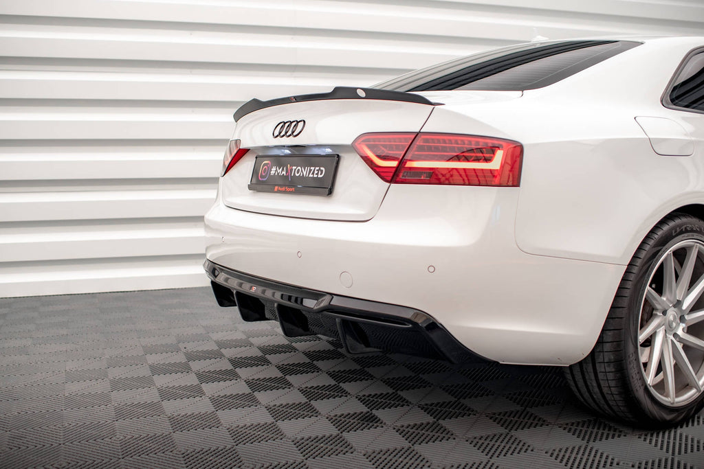Difusor Audi A5 Coupé 8T Facelift (versión con escapes dobles en un lado)
