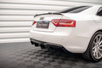 Diffuser Audi A5 Sportback 8T Facelift (version with double exhausts on one side)