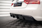 Diffuser Audi A5 Sportback 8T Facelift (version with double exhausts on one side)