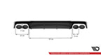 Diffuser Audi A6 S-Line / S6 C8 / C8 Facelift