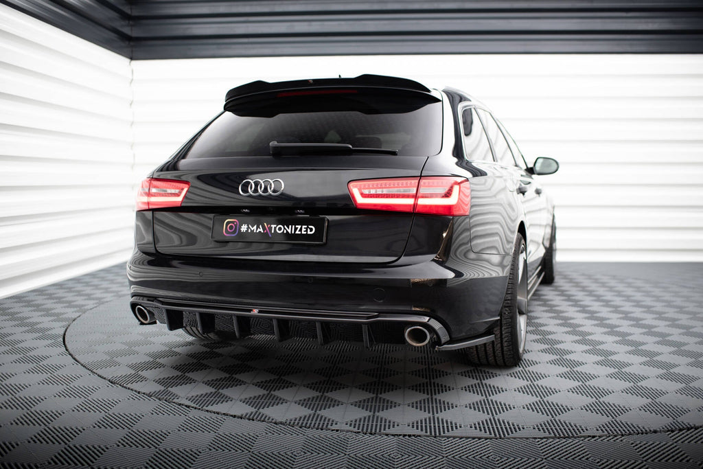 Diffuser Audi A6 Sedan Avant C7 (2 single outlets)