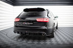 Diffuser Audi A6 Sedan Avant C7 (2 single outlets)