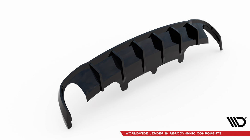 Diffuser Audi A6 Sedan Avant C7 (2 single outlets)