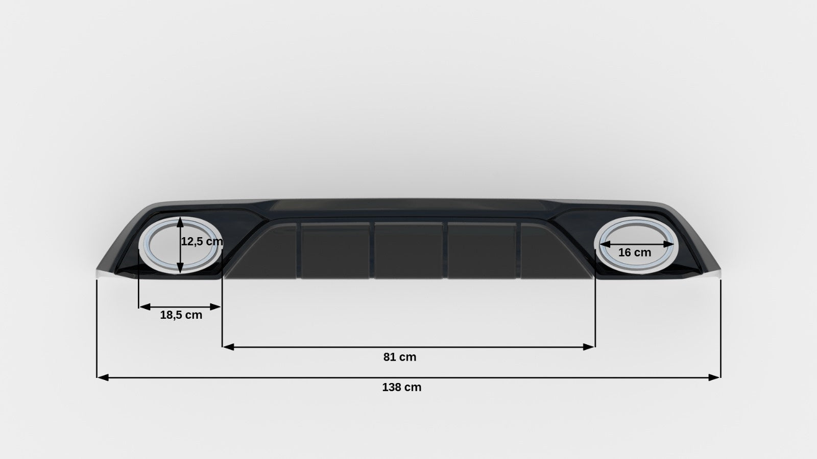 Difusor Audi RS3 8Y