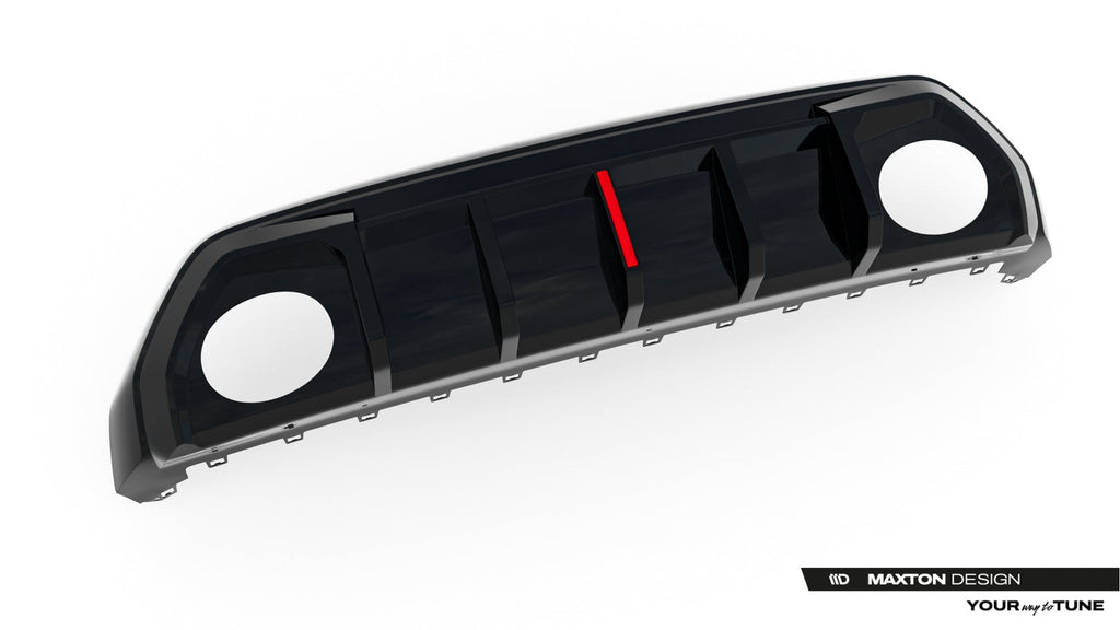 Difusor Audi RS3 8Y Sportback Facelift (versión con reflector original)