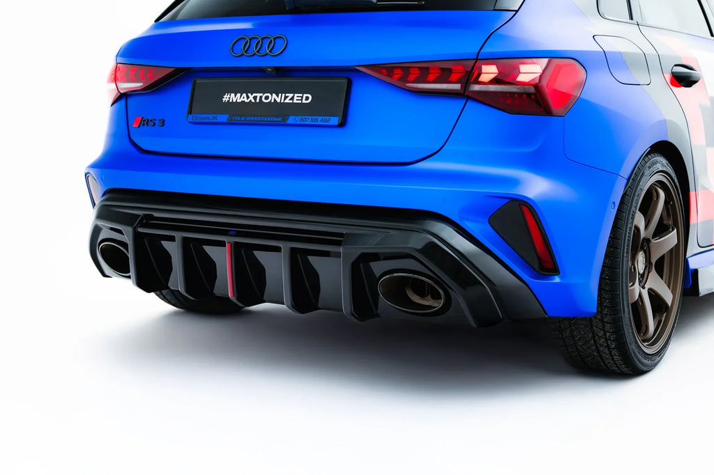 Difusor Audi RS3 8Y Sportback Facelift (versión con reflector original)