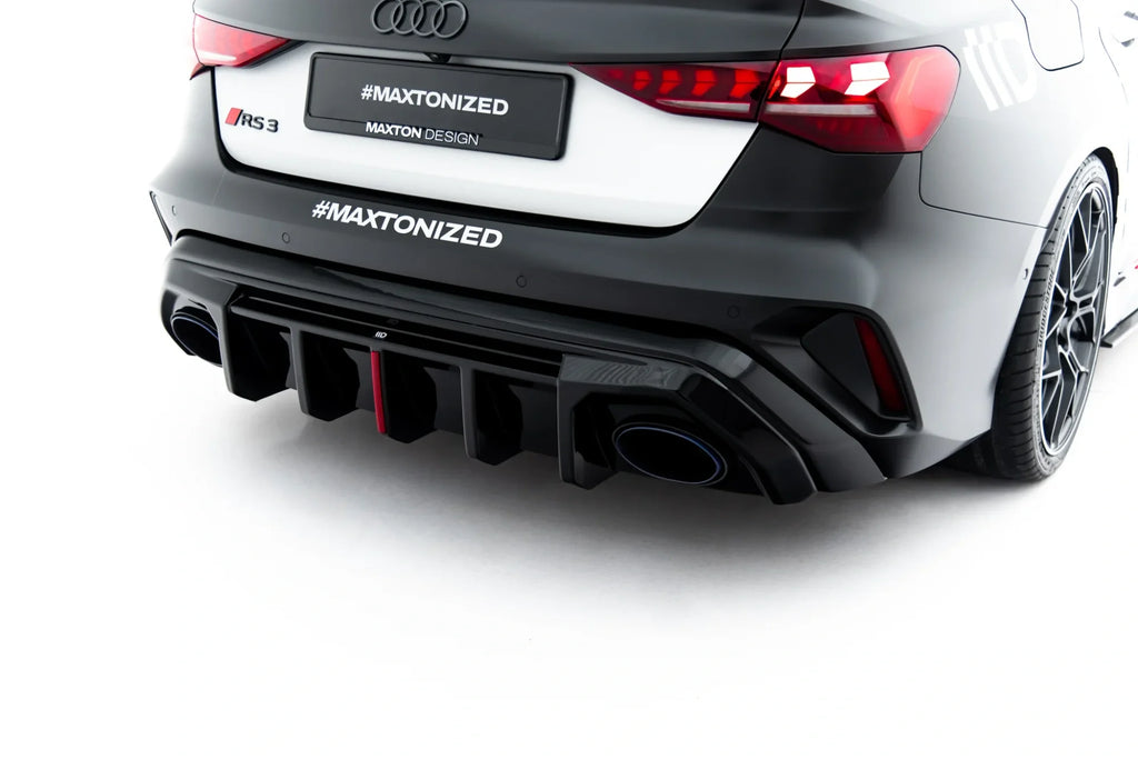 Difusor Audi RS3 Berlina / Sedán 8Y Facelift (Versión con reflector original)