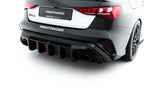 Difusor Audi RS3 Berlina / Sedán 8Y Facelift (Versión con reflector original)