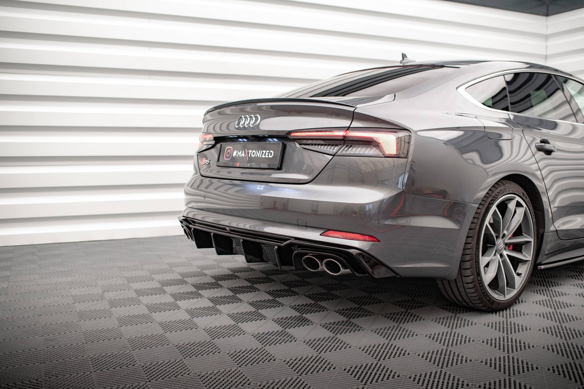 Difusor Audi S5 F5 Coupé / Sportback