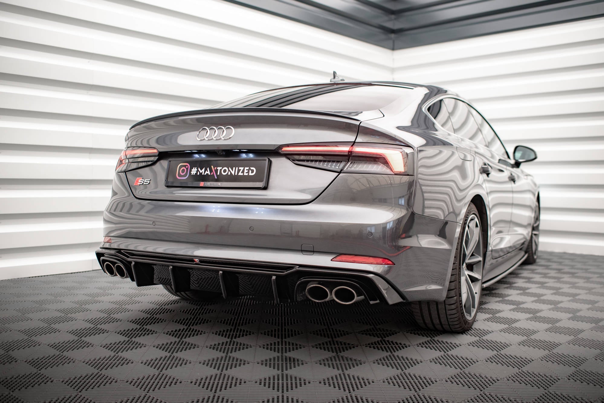 Difusor Audi S5 F5 Coupé / Sportback