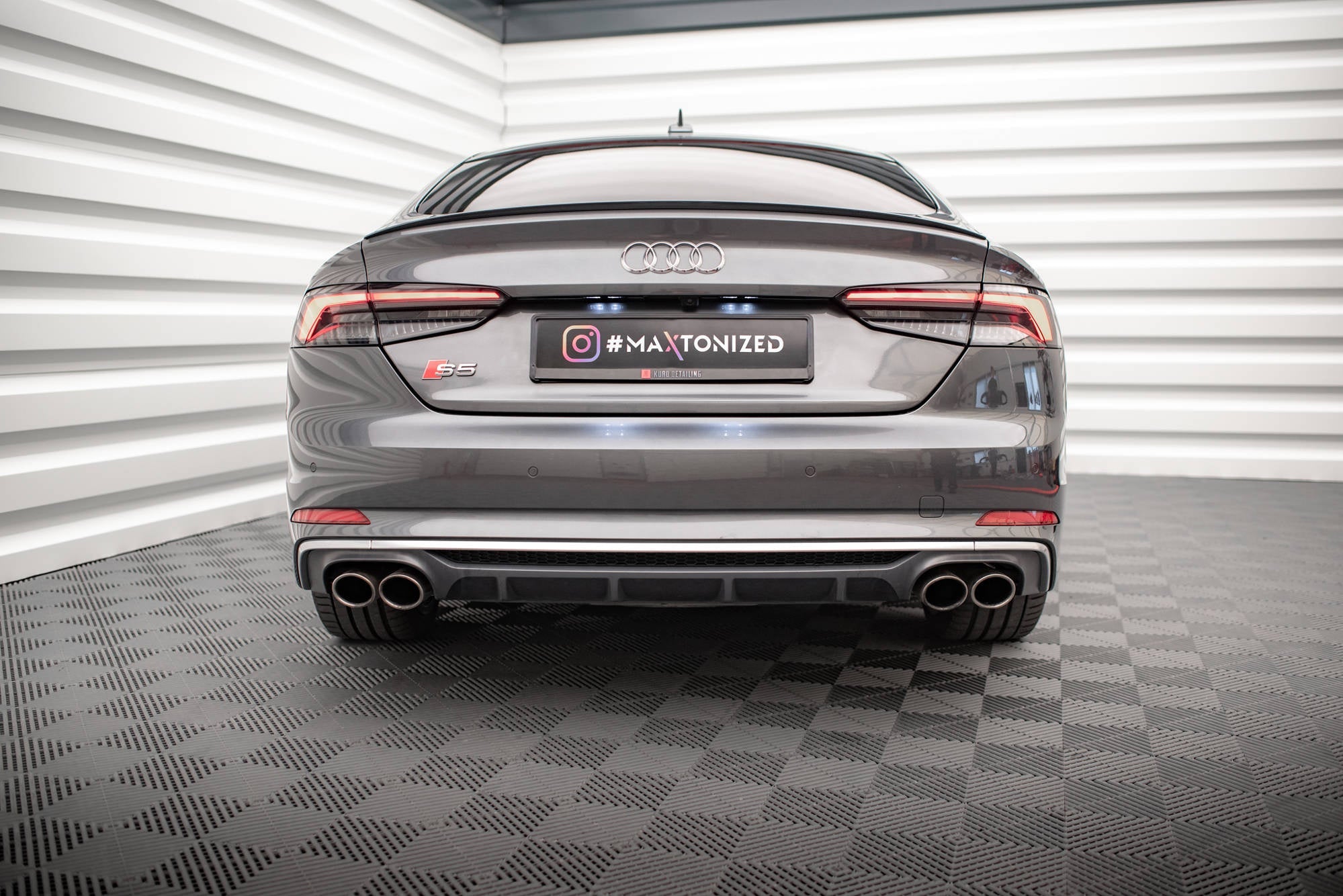 Difusor Audi S5 F5 Coupé / Sportback