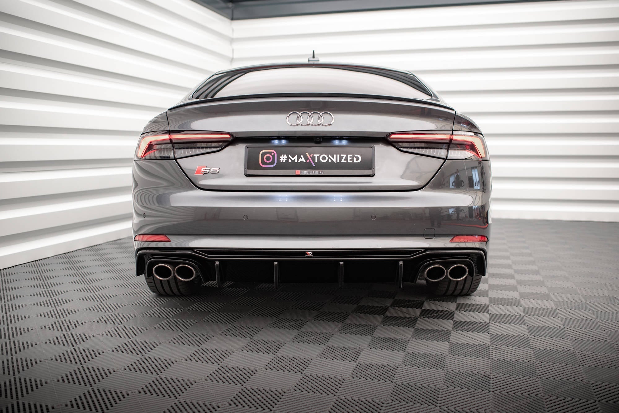 Difusor Audi S5 F5 Coupé / Sportback