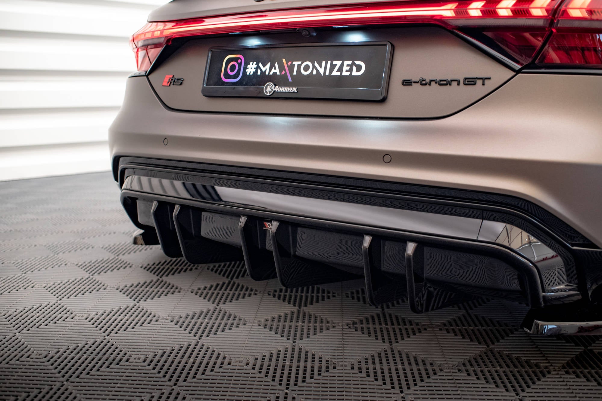 Difusor Audi e-Tron GT / RS GT Mk1