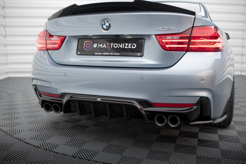 Difusor BMW Serie 4 Coupé / Gran Coupé / Cabrio M-Pack F32 F36 F33 (doble salida a cada lado)