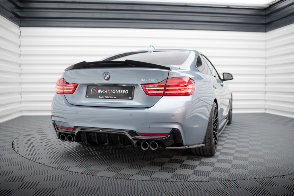 Difusor BMW Serie 4 Coupé / Gran Coupé / Cabrio M-Pack F32 F36 F33 (doble salida a cada lado)