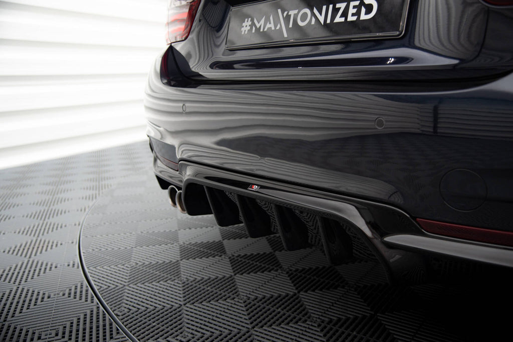 BMW 4 Series Coupé / Gran Coupé / Cabrio M-Pack F32 F36 F33 Diffuser (Single-Side Exhaust Version)
