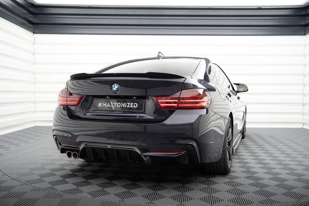 BMW 4 Series Coupé / Gran Coupé / Cabrio M-Pack F32 F36 F33 Diffuser (Single-Side Exhaust Version)