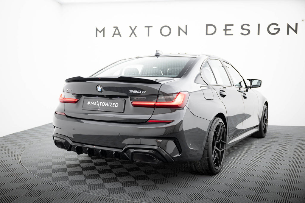 BMW M340i G20 G21 diffuser compatible with towbar