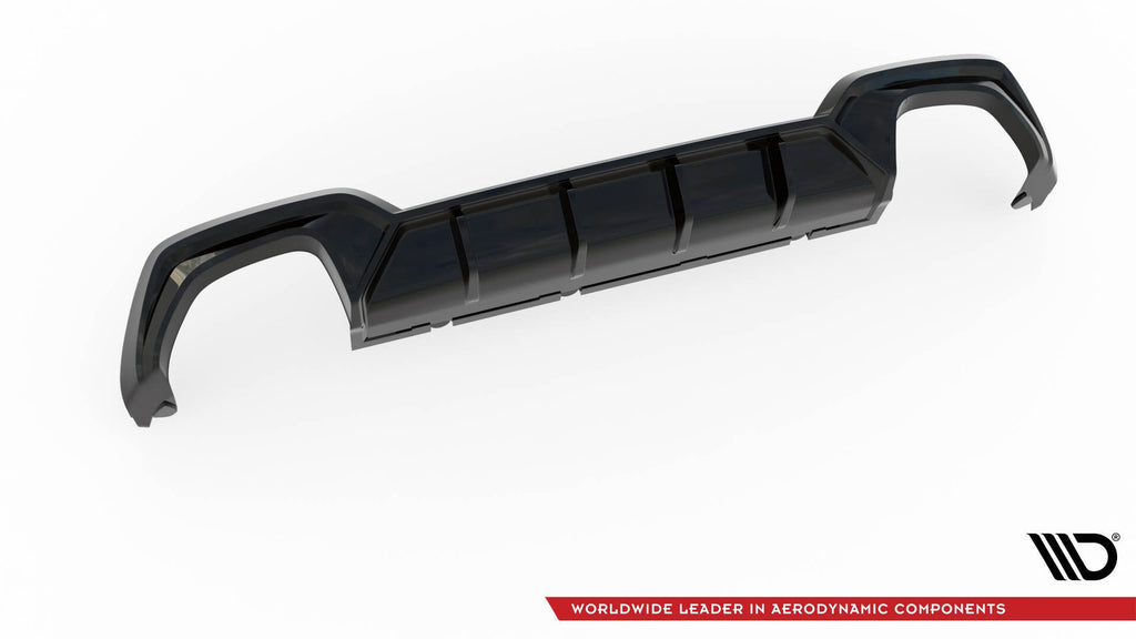 BMW M340i G20 G21 diffuser compatible with towbar