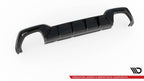 BMW M340i G20 G21 diffuser compatible with towbar