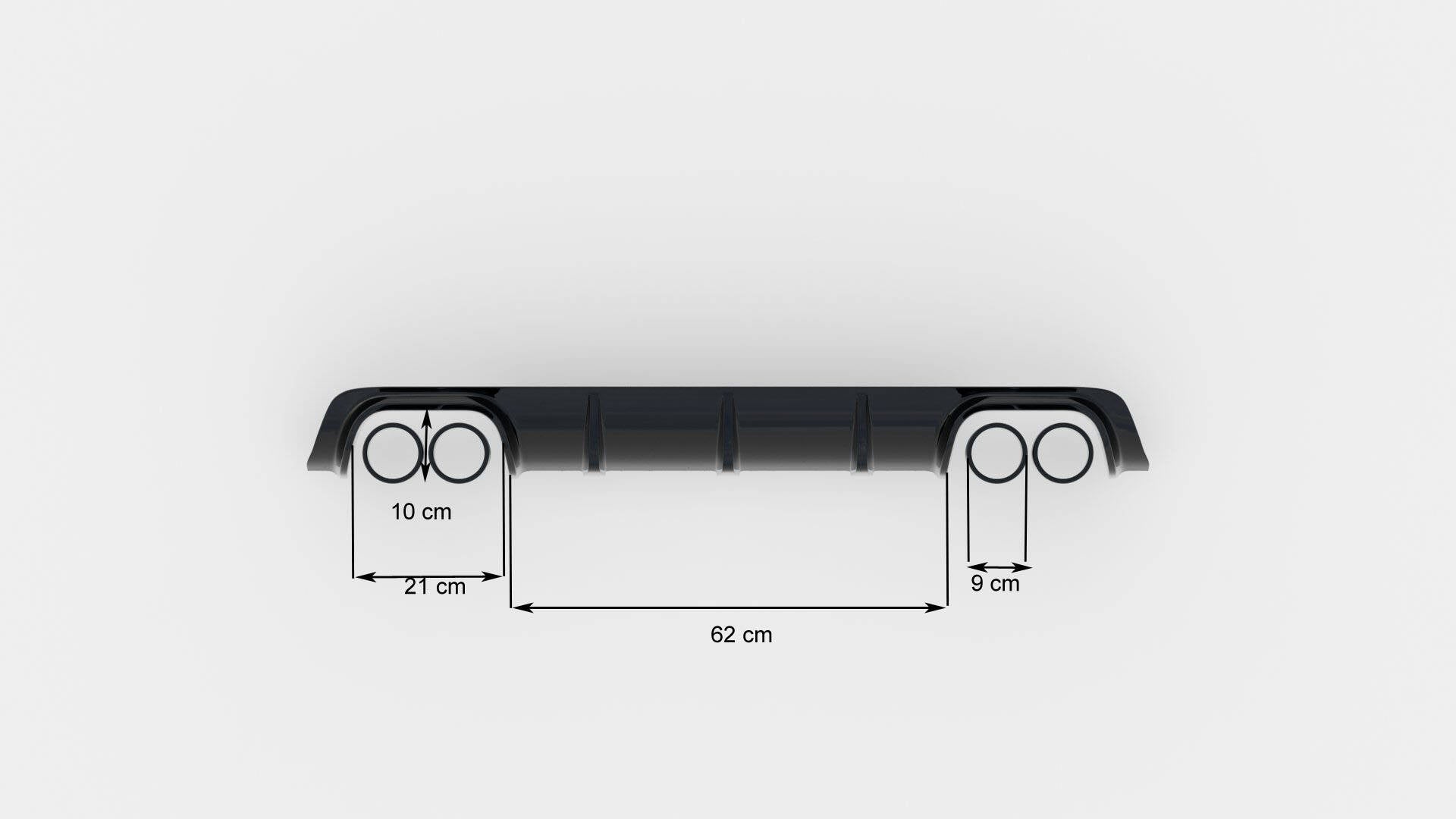 Difusor BMW M5 / Serie 5 M-Pack E39
