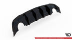 Diffuser Opel Astra GTC OPC-Line J (version with single exhaust pipes on both sides)