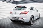 Diffuser Opel Astra GTC OPC-Line J (version with single exhaust pipes on both sides)