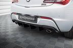 Diffuser Opel Astra GTC OPC-Line J (version with single exhaust pipes on both sides)