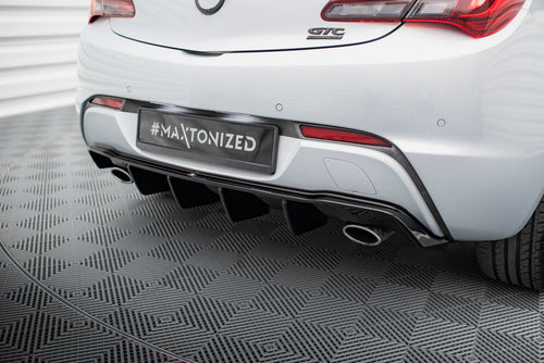 Difusor Opel Astra GTC OPC-Line J (versión con escapes simples en ambos lados)